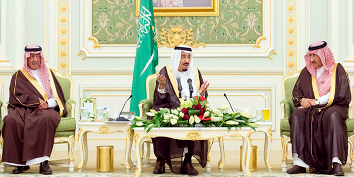 خلال استقباله وزير التعليم ومديري الجامعات وعمداء الكليات ومديري القطاعات التعليمية 