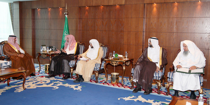  آل الشيخ مستقبلا الصالح