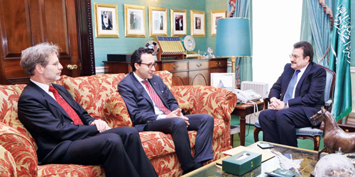  جانب من الاستقبال