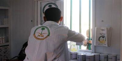 العيادات التخصصية السعودية تعاين (2294) حالة مرضية للاجئين السوريين 
