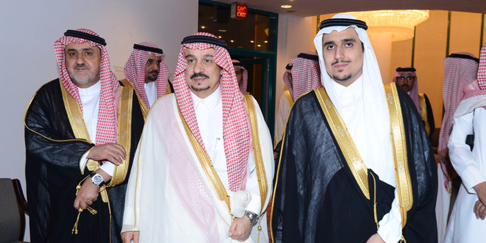 الأمير محمد بن عبدالعزيز بن مشعل يحتفل بزواجه من كريمة الأمير تركي بن سلطان بن عبدالعزيز 