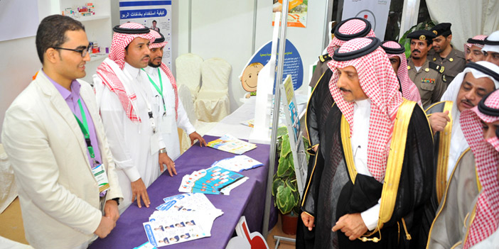  وكيل إمارة منطقة القصيم أثناء الزيارة