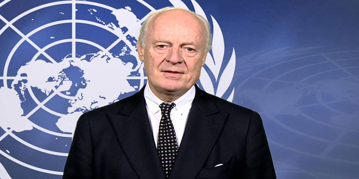وسيط الأمم المتحدة لسوريا يبدأ مشاورات مع أطراف النزاع حتى حزيران/ يونيو 