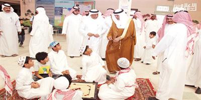 ابتدائية سعد بن أبي وقاص الرائدة  بعنيزة تقيم فعالية يوم الأجداد 