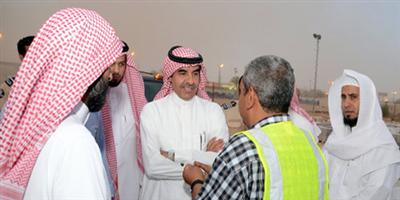 مدير جامعة الأمير سطام بن عبدالعزيز يتفقد مشاريع فرع الجامعة بالأفلاج 