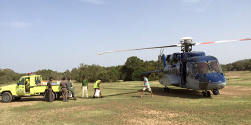  من انتشال الطفل