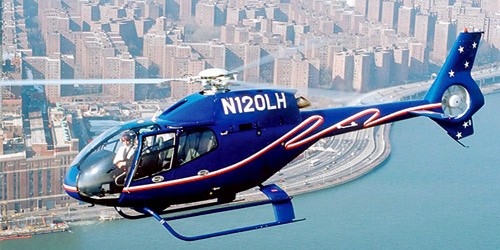 طائرات الهليكوبتر تقهر الزحام المروري في بكين 