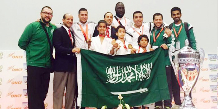  أخضر الكاراتيه حل ثانيا في البطولة