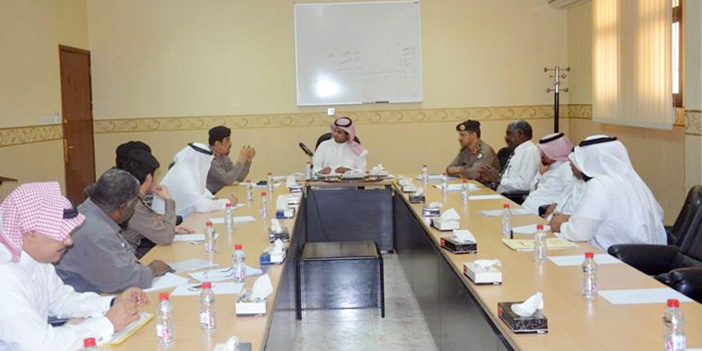  جانب من اجتماع الصحة والسجون