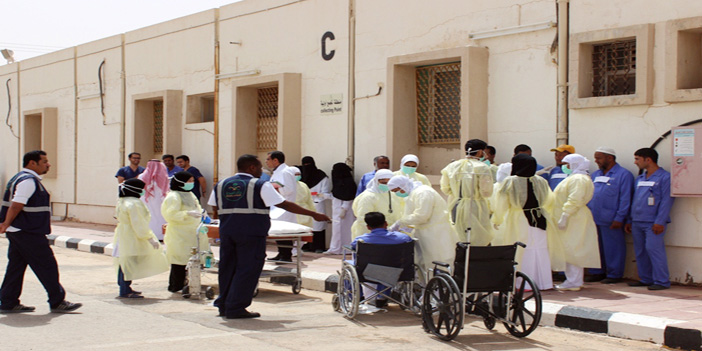  منطقة الفرز الطبي أثناء الحريق