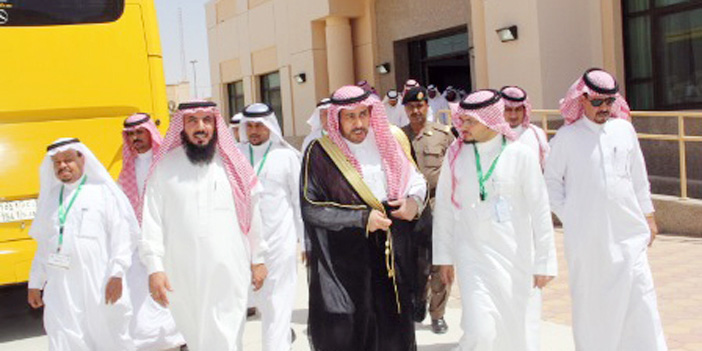  من زيارة الوفود للقريات