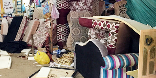  أحد مصانع الباطرمة التي تعمل بدون ترخيص