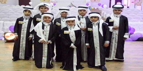  الأطفال كان لهم حضور مميز في (فرحة نجاحي)