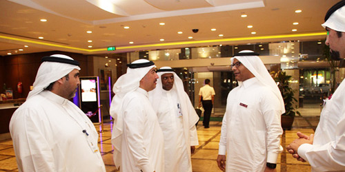  د. الحميدي خلال الجولة التفقدية