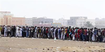 10 آلاف يمني في جازان يتوافدون يومياً لتصحيح أوضاعهم 
