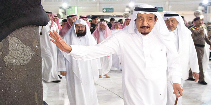 زار المسجد الحرام وتفقد المرحلة الثالثة من مشروع رفع الطاقة الاستيعابية للمطاف 