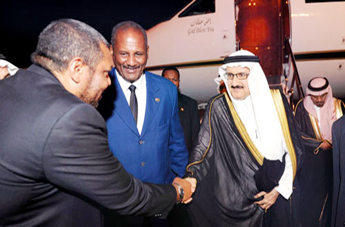 نيابة عن خادم الحرمين الشريفين 