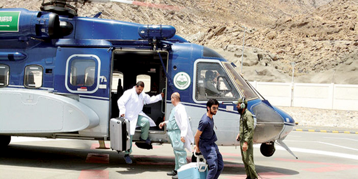 طيران الأمن ينفذ 26مهمة إخلاء طبي منها 4 لنقل أعضاء بشرية متبرع بها خلال الـ(3) أشهر الماضية 