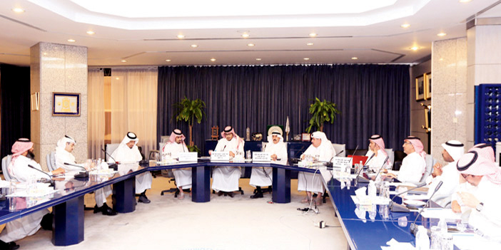  من لقاء وزارة الإسكان مع أعضاء اللجنة العقارية بغرفة الرياض