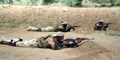 صد هجوم من الحرس الجمهوري للمخلوع صالح والحوثيين على عدة محاور بقطاع جيزان ونجران 