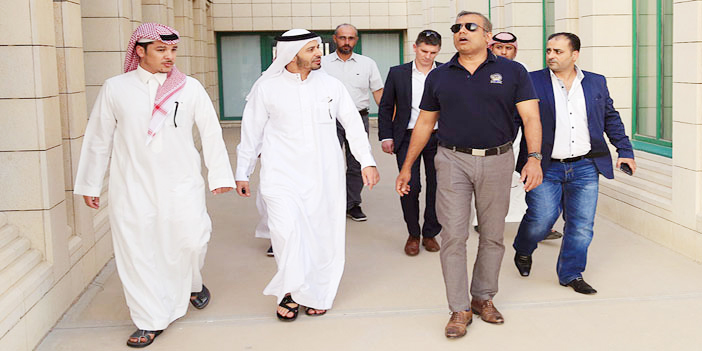  جانب من الزيارة