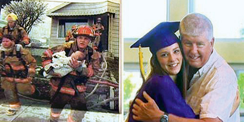 مراهقة أمريكية ترد الجميل لمنقذها بعد 17 عاماً 