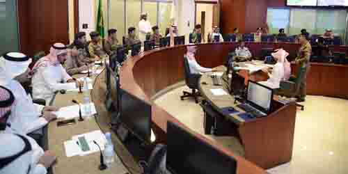  مركز إدارة الأزمات ينفذ فرضية لحريق في مصنع الغاز