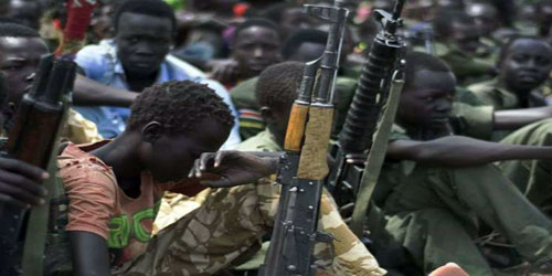 مراقبون يؤكدون تجنيد مئات من الأطفال بجنوب السودان 