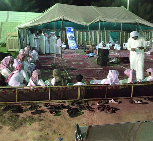  خيمة رمضانية يلتقي فيها الشباب