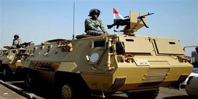 مقتل 4 إرهابيين برصاص الجيش المصري فى سيناء 