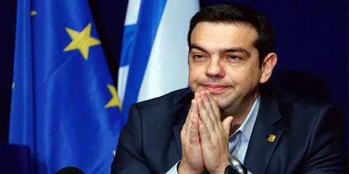  رئيس وزراء اليونان تسيبراس