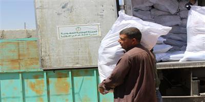 50 طناً مساعدات إغاثية رمضانية للداخل السوري 