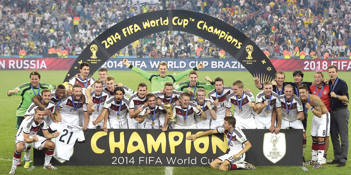 ألمانيا تحتفل بالذكرى السنوية الأولى للتتويج بلقب كأس العالم 