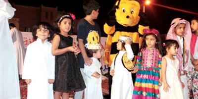 مركز التنمية الاجتماعية يقود احتفالية واحتفائية عيد الفطر بأحياء بريدة 