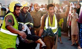 إخلاء 200 نزيل إثر حريق في فندق بحي المسفلة في مكة المكرمة 