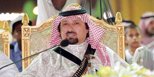  محافظ الخرج يلقي كلمته