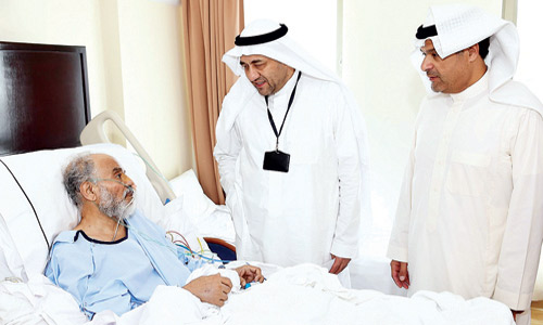 أرامكو السعودية تعايد مرضاها في مستشفيات جدة 