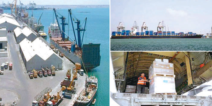  سفينة الإغاثة التي وصلت إلى ميناء عدن