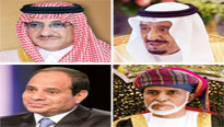 القيادة تهنئ السلطان قابوس والرئيس المصري 
