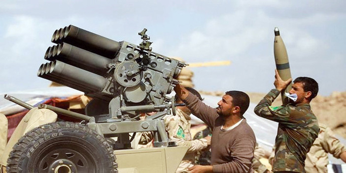  جانب من العمليات العسكرية ضد داعش بالرمادي