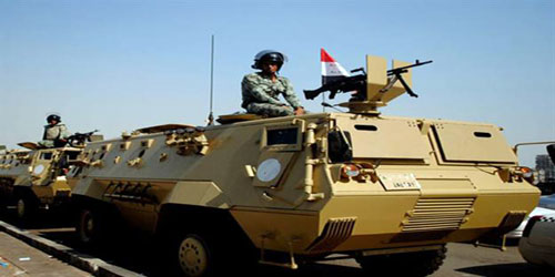 انطلاق حملات أمنية موسعة بشمال سيناء 