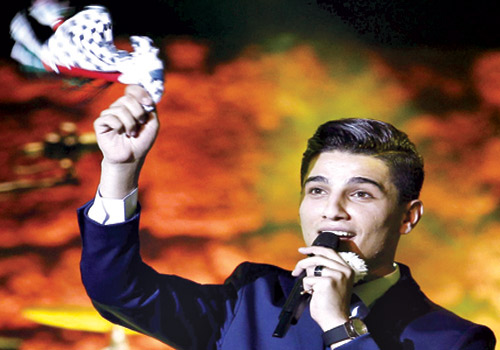 عسَّاف في المسرحِ الرومانيِ بتونس 