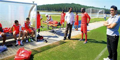 الرائد يعاود تدريباته بتركيا.. ويلاعب ألتن التركمستاني ودياً 