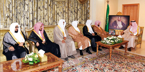 التقى الرضيمان رئيس الاستئناف والقضاة 