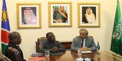 المملكة وجمهورية ناميبيا توقعان على بروتوكول إقامة علاقات دبلوماسية بين البلدين 