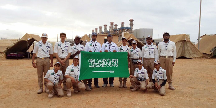  الكشافة المشاركون