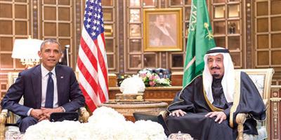 خادم الحرمين يصيغ إستراتيجية جديدة للعلاقات السعودية - الأمريكية 