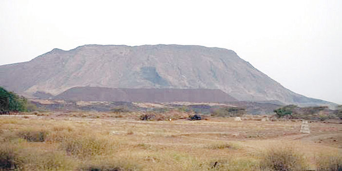  صورة لجبل عكوة البركاني بجازان