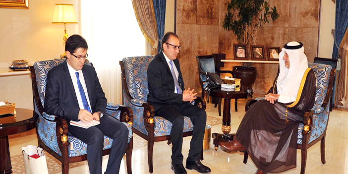 الأمير خالد الفيصل يستقبل الممثل التركي لدى منظمة التعاون الإسلامي 