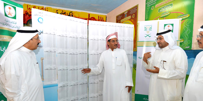  أمين نجران يطلع على جدولة البيانات